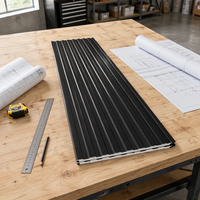 Panneaux sandwich modernes en acier galvanisé, aluminium et mousse PU, isolation thermique, écologiques, résistants au feu, pour usage hôtelier et construction