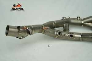 <span class=keywords><strong>Kit</strong></span> d'échappement complet SNOR pour BMW S1000XR 2019-2025 M1000R TC6, collecteur en titane, tube de liaison avant 60 mm, tube à enfiler - Product Image 5