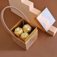 Boîtes à bonbons rigides en carton recyclé de qualité alimentaire, créatives, européennes, avec revêtement UV, dorure à chaud, finition brillante/mate, vente en gros
