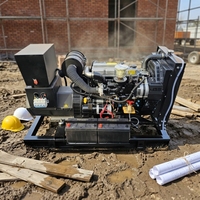 Groupe électrogène diesel silencieux 37,5 kVA 30 kW à démarrage automatique, châssis ouvert, moteur Yuchai 50 Hz ATS pour oxygénateurs/aérateurs d'aquaculture