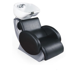 Bac à shampoing portable pour fauteuil de lavage de salon, blanc - Product Image 2