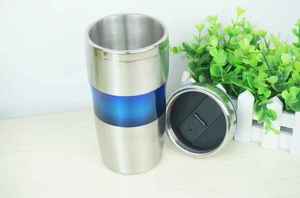 Factory Direct Sales Double-Walled Stainless Steel Vacuum Insulated Leak-Proof Eco-Friendly Portable Non-Slip Mugs <b>Coffee</b> Cups - Product Image 1