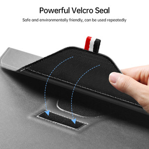Funda para portátil de 13 <span class=keywords><strong>14</strong></span> <span class=keywords><strong>pulgadas</strong></span>, Funda de cuero impermeable con soporte para <span class=keywords><strong>MacBook</strong></span> <span class=keywords><strong>Pro</strong></span> <span class=keywords><strong>14</strong></span> Air 13 13,6 <span class=keywords><strong>Pro</strong></span> 13 <span class=keywords><strong>pulgadas</strong></span> - Product Image 3