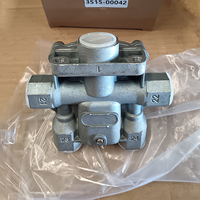 Quad Circuit Protection Valve Ankai Bus Pièces de rechange 3515-00042 Bus Quatre Circuit Protection Valve