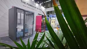 Cabina <span class=keywords><strong>de</strong></span> Oficina Insonorizada, Cabina Acústica Móvil y Silenciosa, Cabina <span class=keywords><strong>de</strong></span> Trabajo Modular con Privacidad, Cancelación <span class=keywords><strong>de</strong></span> <span class=keywords><strong>Ruido</strong></span> para Reuniones y Grabaciones - Product Image 5