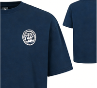 Kaos Pria Custom 100% Katun Ukuran Besar 180GSM Polos O-Neck Bernapas Kasual Sablon Logo Digital Grosir Pesanan Massal