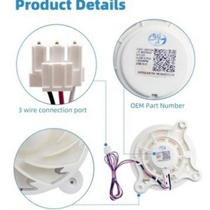 Samsung <b>Refrigerator</b> Fan Motor DA31-00342A DC12V For RS27T5200SG Replacement Part - Product Image 2