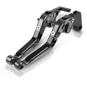 Accessori moto leva frizione freno regolabile pieghevole estensibile in alluminio CNC per Suzuki GSR400 GSR600 <span class=keywords><strong>GSR</strong></span> 400 600 <span class=keywords><strong>750</strong></span> - Product Image 4