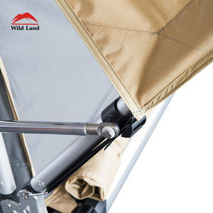 Tente de toit de voiture pour camping en plein air, imperméable, à coque souple, pour les voyages en <span class=keywords><strong>Normandie</strong></span>, pour 2 à 3 personnes, toutes saisons - Product Image 6