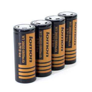 Batería de Litio Cilíndrica Lomon 26650 de 3.7V Recargable de Alta Capacidad para Linterna, 6800mAh - Product Image 3