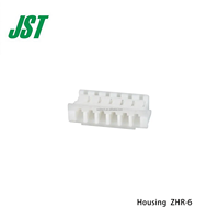 Connecteur de fil d'alimentation vers carte JST série ZH ZHR-6 femelle à 6 broches, pas de 1,5 mm, 1,5 A, 60 V