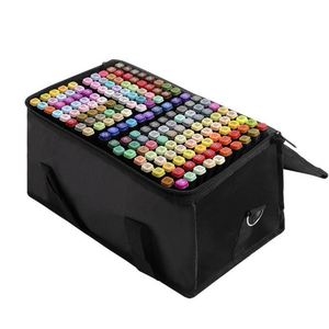 Ensemble de marqueurs à alcool pour artistes, 30, 40, 60, 80, 120, 168, 262 couleurs, double pointe oblique, pour papier, permanents - Product Image 4