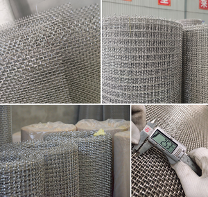 Inşaat için yüksek kaliteli galvanizli çelik paslanmaz çelik kıvrımlı tel örgü - Product Image 3