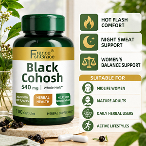 Suplemento Nutracéutico Shecome Black Cohosh, Fabricante de Suplementos, Apoyo al Equilibrio para Mujeres, 100 Cápsulas de Black Cohosh - Product Image 2