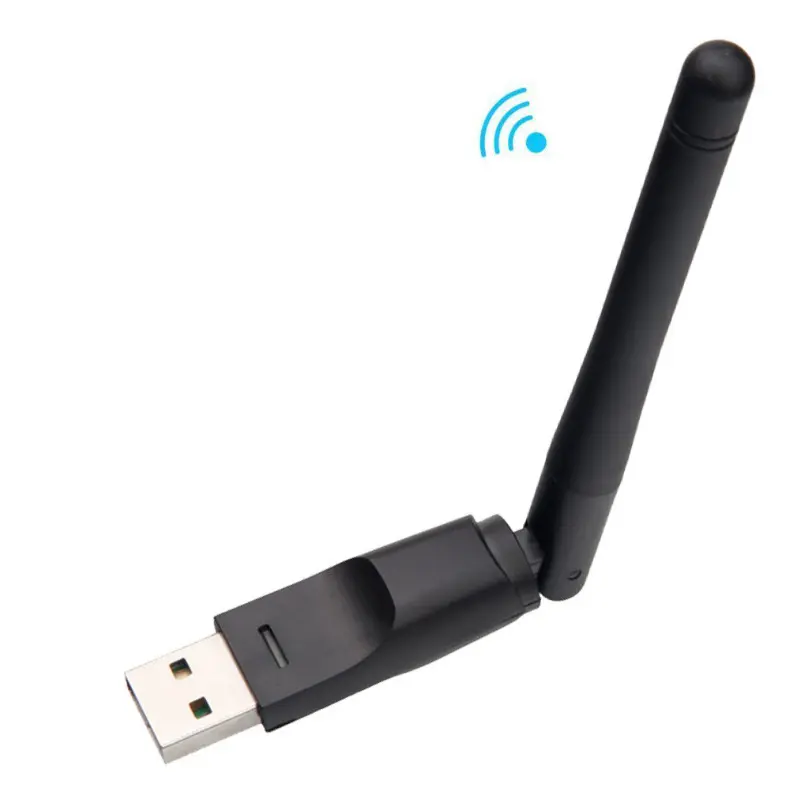 High Quality Wifi Antenna Wireless Adapter 150Mbps Dongle 7601 rt 5370 Wireless Network Wifi Dongle For Desktop Laptop