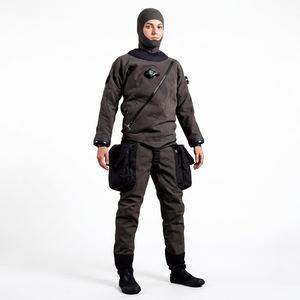 Trajes de Buceo Personalizados de Fábrica con Capa Exterior Trilaminada de Cobertura Total, Impermeables, con Serigrafía y Cierre Frontal en el <span class=keywords><strong>Pecho</strong></span> - Product Image 1