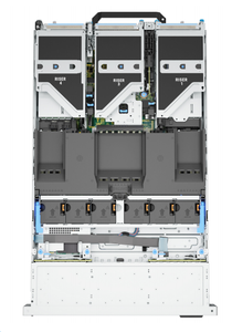 เซิร์ฟเวอร์แบบแร็ค PowerEdge R760 ขนาด 2U พร้อมช่องใส่ไดรฟ์ขนาด 2.5 นิ้ว 16 ช่อง  ซีพียู Intel Xeon Platinum 8580 ความเร็ว 2.00 GHz 60 คอร์ แรม 32GB  พร้อม PERC H755N และพาวเวอร์ซัพพลาย 1400W - Product Image 4