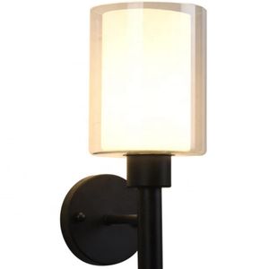 Appliques murales modernes de style américain Lampes murales de tête de chambre à coucher à personnalité simple avec corps en verre à lumière LED pour une utilisation en intérieur - Product Image 5