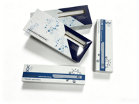 Boîte en carton personnalisée avec logo, boîte pour peptides, emballage pour flacon de stylo avec plateau en plastique et étiquettes, boîte de rangement pour peptides
