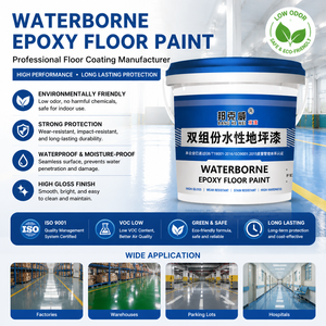 Pintura Acrílica para Pisos de Dos Componentes a Base de Agua Bangkewe, Revestimiento Industrial para Pisos de Alto Brillo, Resistente al Desgaste, Antideslizante y Antimanchas - Product Image 4