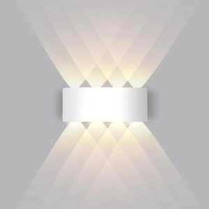 Lámpara de pared IP65 de alta calidad, pantalla de aluminio, para exteriores - Product Image 2