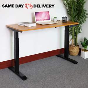 Cadre de <span class=keywords><strong>bureau</strong></span> ergonomique et électrique, pour maison et <span class=keywords><strong>bureau</strong></span>, réglable en hauteur, avec double moteur - Product Image 3