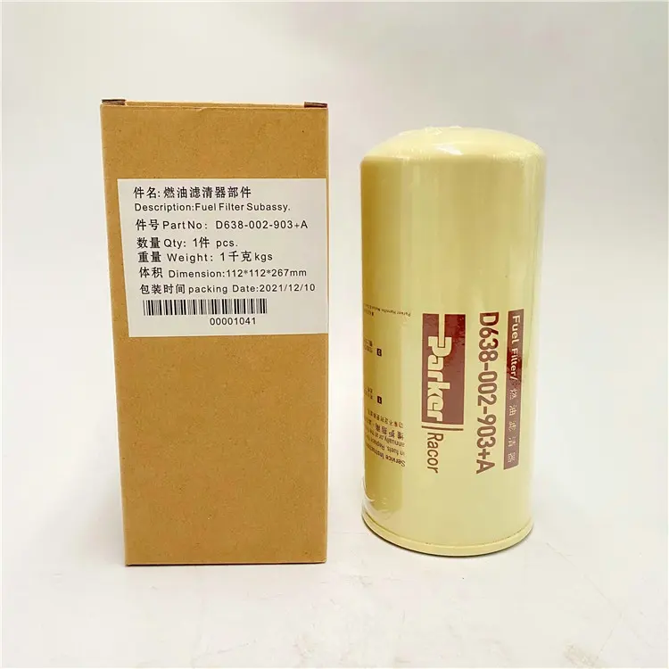 shanghai diesel engine fuel filter parker racor filter D638-002-903 + A