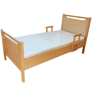 Lit médicalisé manuel Wan Renkangyun à manivelle simple ou double, avec levage du dossier et des jambes, pour soins aux personnes âgées à domicile - Product Image 3