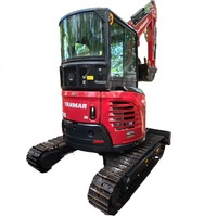 Mini-excavatrice sur chenilles d'occasion de 3 tonnes, année 2030, avec godet de 0,2 m³