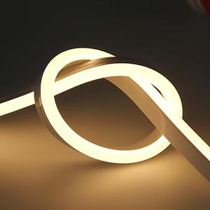 Cuttable <b>LED</b> Neon Strip 5M Silicone IP65 Waterproof DC12V CRI80 Dimmable for Business Advertising Decoration - Product Image 2