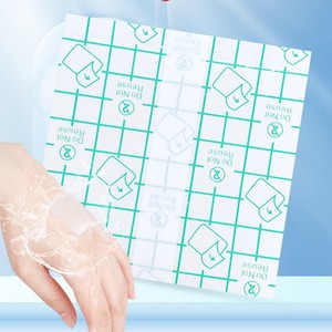 Cinta Adhesiva de Gel de Silicona con Película de PU 5x56x6mm Transpirable e Impermeable para Apósitos Médicos - Product Image 4