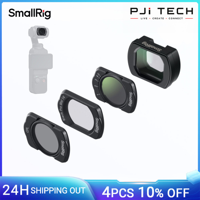 Magnetic CPL UV ND2-ND32 Filter Black Mist 1/4 Light Pollution Reduction Optical Glass Aluminum Alloy Frame for Osmo Camera