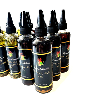 Huile de Sérum à la Marque Privée, Romarin et Batana Bio pour la Croissance Rapide des Cheveux des Femmes Noires aux Cheveux Bouclés ou Secs - Product Image 4