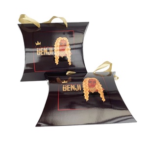 Giá Rẻ Tùy Chỉnh Gối Hộp Cho Tóc Giả Bao Bì Tóc Sản Phẩm Tóc Thanh Lịch Mở Rộng Hộp - Product Image 1