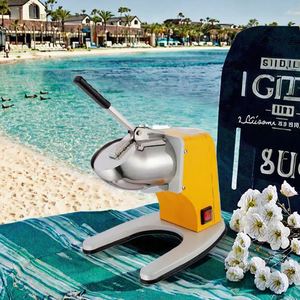 <span class=keywords><strong>Tritaghiaccio</strong></span> Elettrico Commerciale 110V/220V, Macchina per Ghiaccio Tritato, Frullatore per Smoothie Arancione/Rosa/Verde - Product Image 4