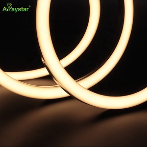 Bên Uốn Cong Điện Áp Cao 220V AC 3 Màu Đen + 1 Trắng Bề Mặt 16*16Mm LED Màu Đen Neon Linh Hoạt Dải Ánh Sáng 12W IP67 Không Thấm Nước - Product Image 3