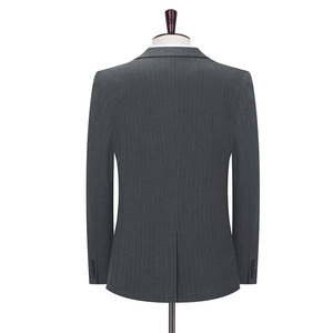 <span class=keywords><strong>Abito</strong></span> da <span class=keywords><strong>uomo</strong></span> Casual Casual da <span class=keywords><strong>uomo</strong></span> a righe <span class=keywords><strong>grigio</strong></span> coreano <span class=keywords><strong>abito</strong></span> professionale in due pezzi traspirante di prima qualità - Product Image 2