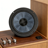 Subwoofer universel pour voiture Xuming 60W/120W avec diaphragme UNC-Uyama, modèle plastique 165 pour rénovation/amélioration