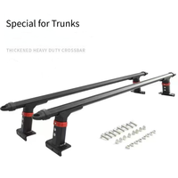 Accessoires 4x4 Barre transversale réglable en alliage d'aluminium pour pick-up, galerie de toit universelle pour couvre-caisse avec rail à fente