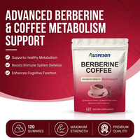 Café Minceur Instantané OEM/ODM à l'Extrait de Berbérine et de Curcuma HCl – Poudre Métabolique, Compléments Alimentaires, Café Pur à la Berbérine