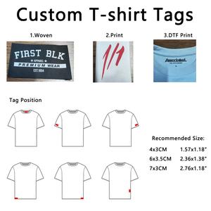 Qzfso เสื้อยืดผ้าฝ้าย240 GSM ลายกราฟฟิกสำหรับผู้ชายเสื้อยืดลายกราฟิกสำหรับผู้ชายเสื้อยืดครอปโลโก้ตามสั่ง - Product Image 6