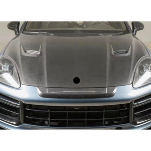 2018-2023 Carbon Fiber <b>Engine</b> <b>Hood</b> Dry Carbon New Front Bumper Front Position for Cayenne Upgrade 9YA MSY - Product Image 6