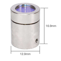 Nouvelles pointes de laser à fibre OEM MAX haute précision argentées D12.9 H9.4 1500W pour machine de découpe laser industrielle