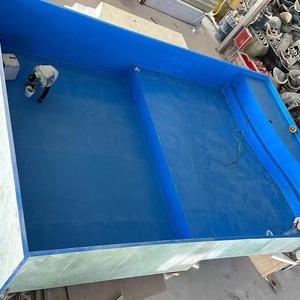 Piscina rectangular de vidrio compuesto para parque acuático, uso comercial en exteriores, ecológica - Product Image 1