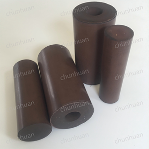 ท่อ/แท่ง PTFE เติมผงทองแดงทนการสึกหรอ ข้อต่อท่อ PTFE ผสมบรอนซ์สำหรับบูชและตลับลูกปืนงานหนัก - Product Image 2