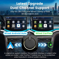 Boîte Ai Carplay sans fil, GPS 6115, adaptateur d'interface Carplay pour GPS Toyota Prado 2022 Audi A4 B8 Nissan Pathfinder Mercedes Glx