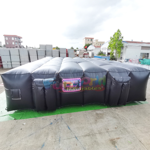 Parcours d'obstacles gonflable géant portable pour jeux extrêmes en plein air, arène de laser game gonflable à vendre - Product Image 2