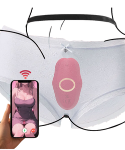Vibrateur buccal sans fil 100 % étanche HTLF-003, stimulateur de point G, clitoris, tétons et anal, jouets sexuels portables à toucher réel - Product Image 3