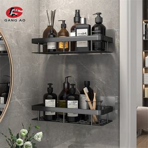 Bathroom Shelves No-drill Corner Shelf Shower Storage Rack Holder Toilet