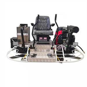 Benzin Manuelle Fahrt auf vibrierenden Beton maschinen Power Trowel Driving Type Leveler Power Trowel für den Bau - Product Image 3